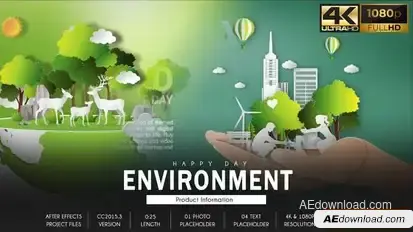 Environment Day B28 Openers template preview