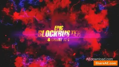 Epic Blockbuster & Credit Title Openers template preview