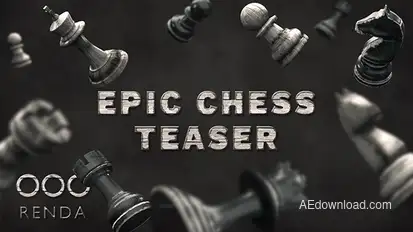 Epic Chess Teaser Openers template preview