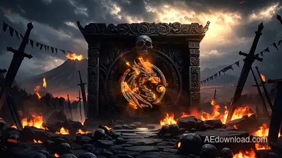 Epic Cinematic Logo Openers template preview