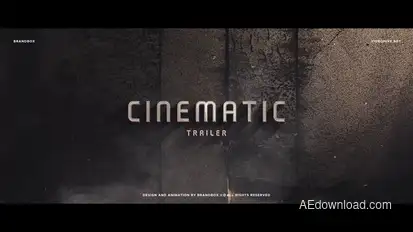 Epic Cinematic Titles Trailer Titles template preview