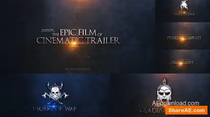 Epic Cinematic Trailer Openers template preview