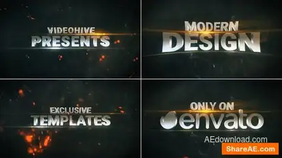 Epic Cinematic Trailer Openers template preview