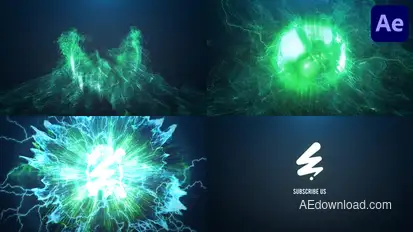 Epic Collapse Logo for After Effects Logo Stings template preview