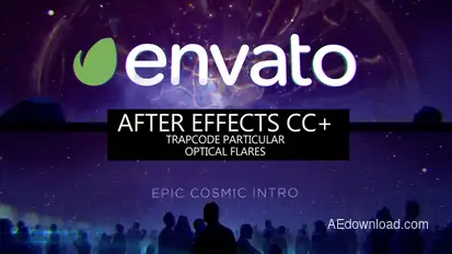 Epic Cosmic Intro Openers template preview