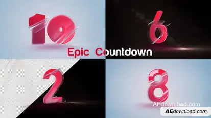 Epic Countdown Openers template preview