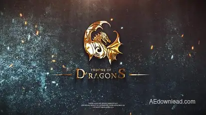 Epic Fantasy Logo Reveal Logo Stings template preview