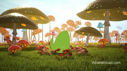 Epic Fantasy Nature Logo Logo Stings template preview