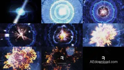 Epic Fire Explosion Logo Reveal Logo Stings template preview