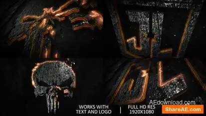 Epic Hero Logo Reveal And Trailer Logo Stings template preview