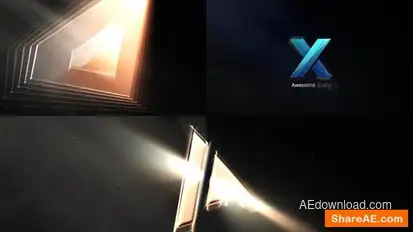 Epic Light Logo Reveal Logo Stings template preview