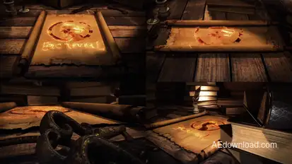 Epic Scroll Logo Reveals Logo Stings template preview