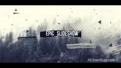 Epic Slideshow I Opener Video Displays template preview