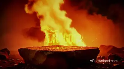 Epic Stone In Fire Openers template preview