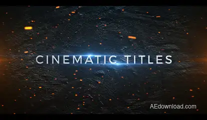 Epic Trailer Titles template preview