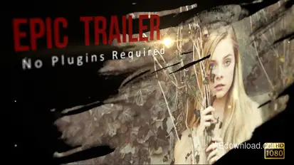 Epic Trailer Openers template preview