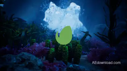 Epic Under Water Logo Logo Stings template preview