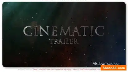 Epochal Cinematic Trailer Openers template preview