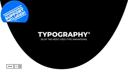 Essential Typography Toolkit Titles template preview