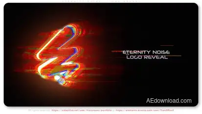 Eternity Noise - Logo Reveal Openers template preview
