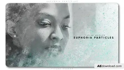 Euphoria Particles Titles Opener Openers template preview