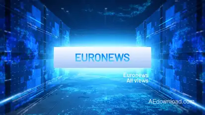 Euronews broadcast-packages template preview