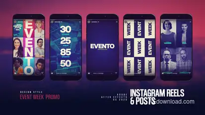 Event Instagram Reels Product Promo template preview