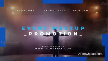 Event Meetup Promo Openers template preview