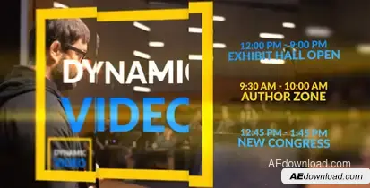 Event Opener Openers template preview