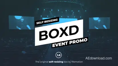 Event Promo Video Displays template preview