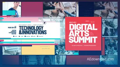 Event Promo 2 Layouts broadcast-packages template preview