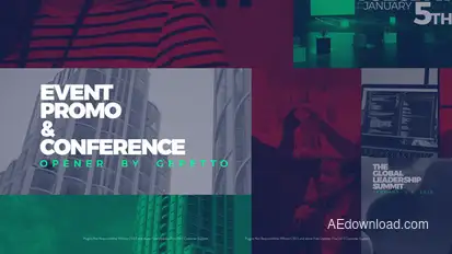 Event Promo Openers template preview