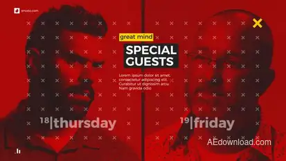 Event Promo and Story broadcast-packages template preview