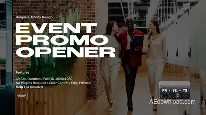 Event Promo Opener Product Promo template preview