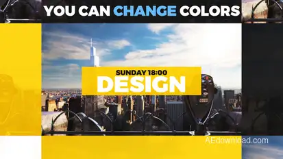 Color Event Openers template preview