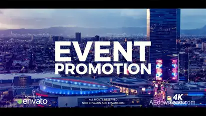Event Promo Slideshow Product Promo template preview
