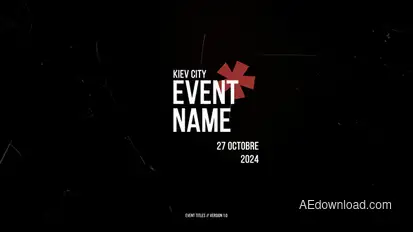 Event Titles | AE Titles template preview