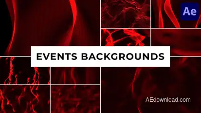 Events Backgrounds for After Effects Elements template preview