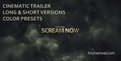 Evil Dead Trailer Video Displays template preview