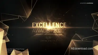 Excellence Awards Opener Openers template preview