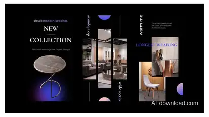 Exclusive furniture stories instagram Product Promo template preview