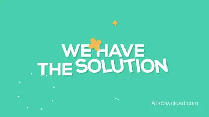 Explainer Typography Kit Openers template preview