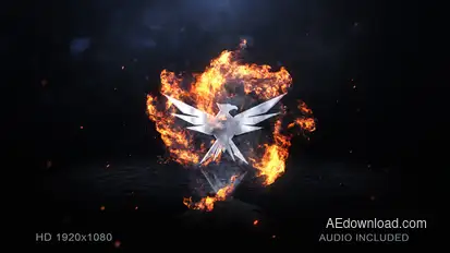 Explosion Logo Logo Stings template preview