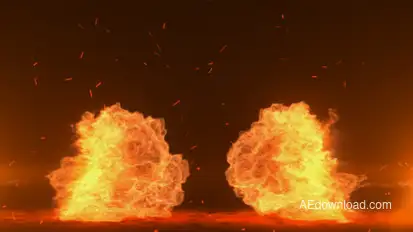 Explosion Logo Reveal Logo Stings template preview