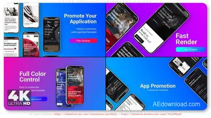 Extra Application Promotion | A09 Product Promo template preview