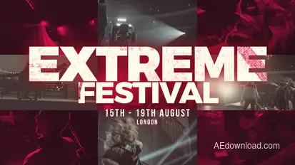 Extreme Festival - Action Sport Show broadcast-packages template preview