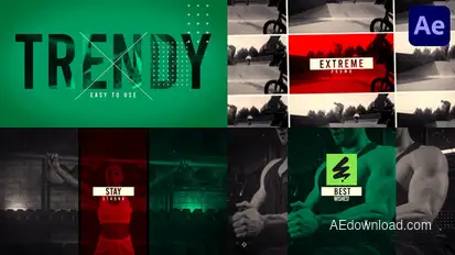 Extreme Promo for After Effects Openers template preview