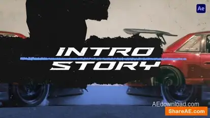 Extreme Sport Intro Reel & Story Openers template preview