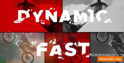 Extreme Sports Intro Openers template preview