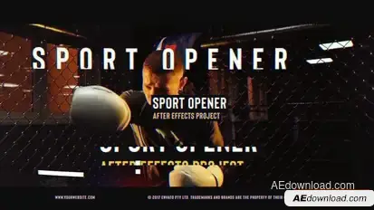 Extreme Sports Intro Openers template preview